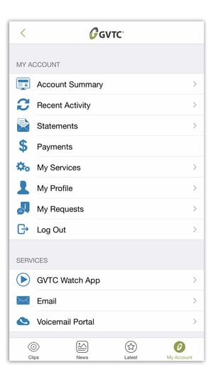Start App Account Page One