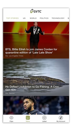 Start App News Page