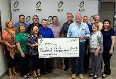 2017 GVTC Golf Classic Check Presentation