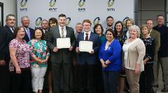 2018 Scholarship Recipients with Family